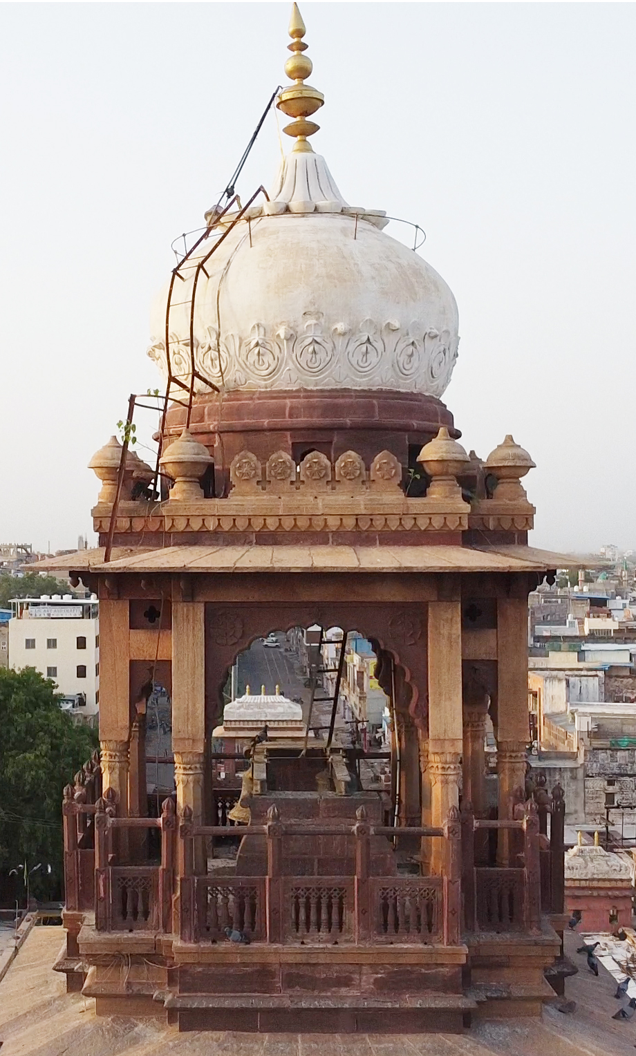 Chhatri Pavilion on the tower